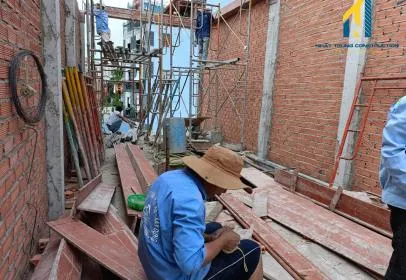 Dự án xây dựng nhà phần thô Quận 12, TP HCM