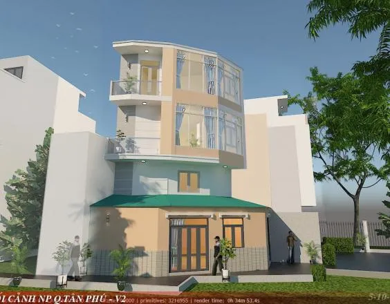 Dự án xây nhà trọn gói tại quận Tân Phú, TP HCM