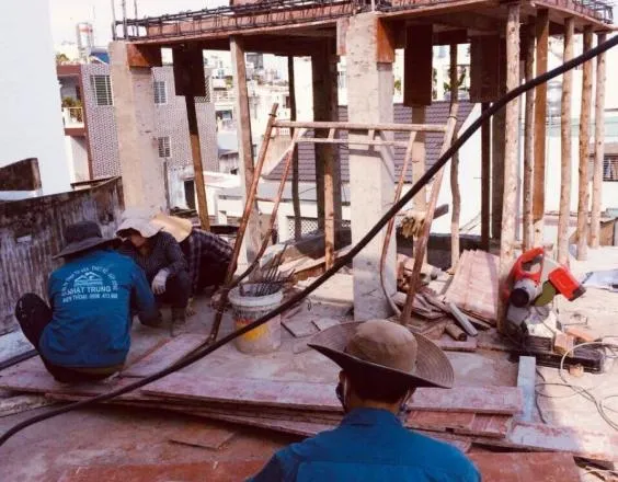 Thi công dự án nhà trọn gói đường Nguyễn Đình Chính, Phú Nhuận