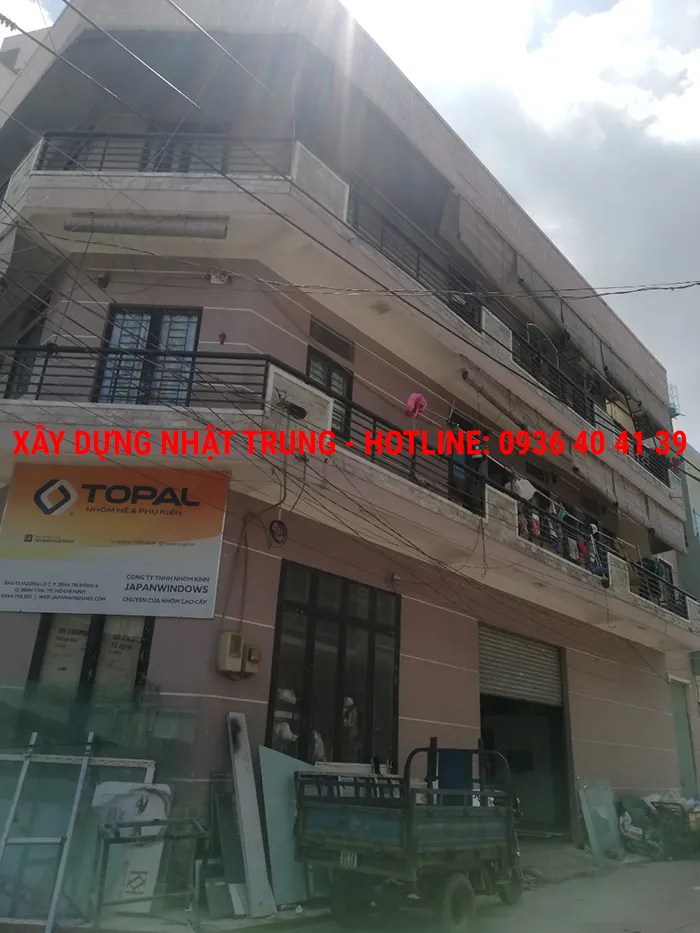 Dự án cải tạo, sửa chữa nâng tầng căn hộ Chị Điệp, Bình Tân