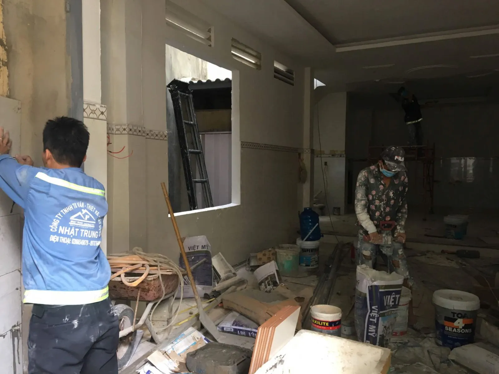 Thi công sửa chữa nhà tại Quận Phú Nhuận, HCM