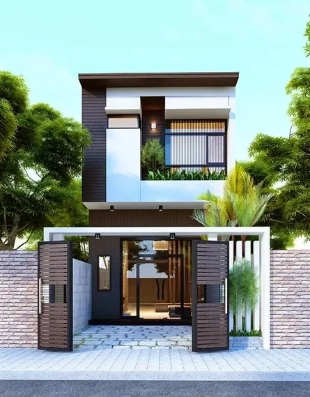 Mẫu thiết kế nhà 2 tầng 3 phòng ngủ 1 phòng thờ đẹp năm 2023 - Kiến Thiết  Việt
